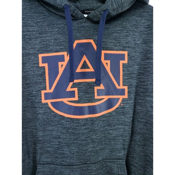Auburn Tiger's Hooded Sweatshirt Men's Size Medium Gray - Picture 4 of 7